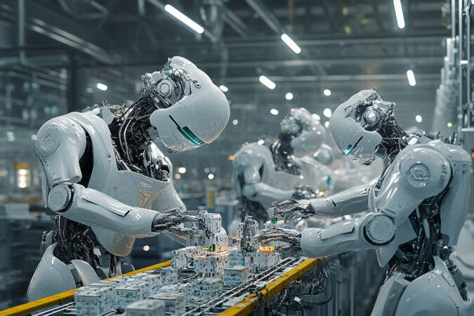 Robots_assembling_products_in__52ab69f7MID-JOURNEY